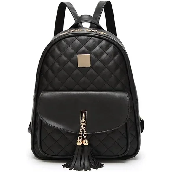 3PCS Shoulders Bag Sets: 1x Backpack, 1 x Wristlet wallet, 1 x Card Wallet. - Picture 2 of 9